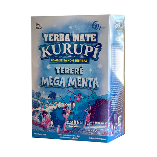 Yerba Mate Kurupi Terere Mega Menta