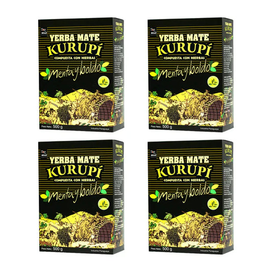 Yerba Mate Kurupi Menta Y Boldo