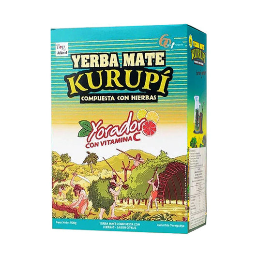 Yerba Mate Kurupi Citrus Terere Yorador
