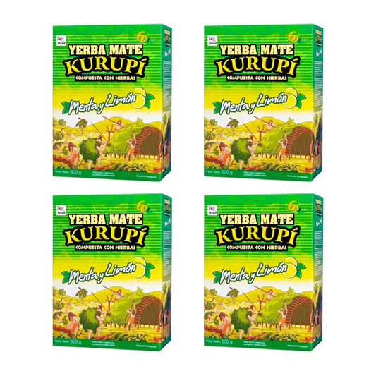 Yerba Mate Kurupi Menta y Limon