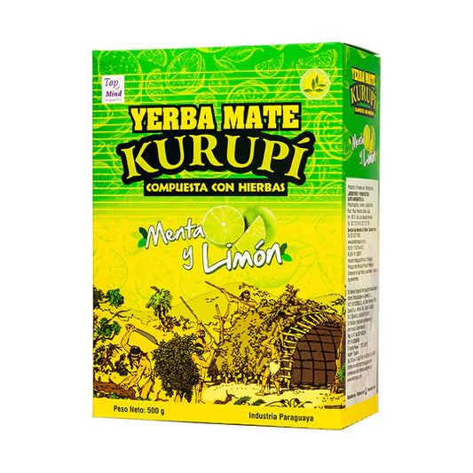 Yerba Mate Kurupi  Menta y Limon