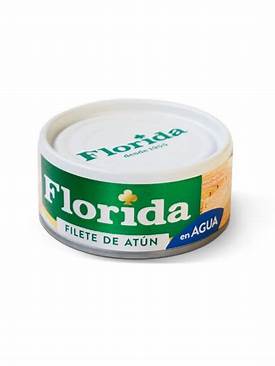 Florida Filete de atun en agua 140 g