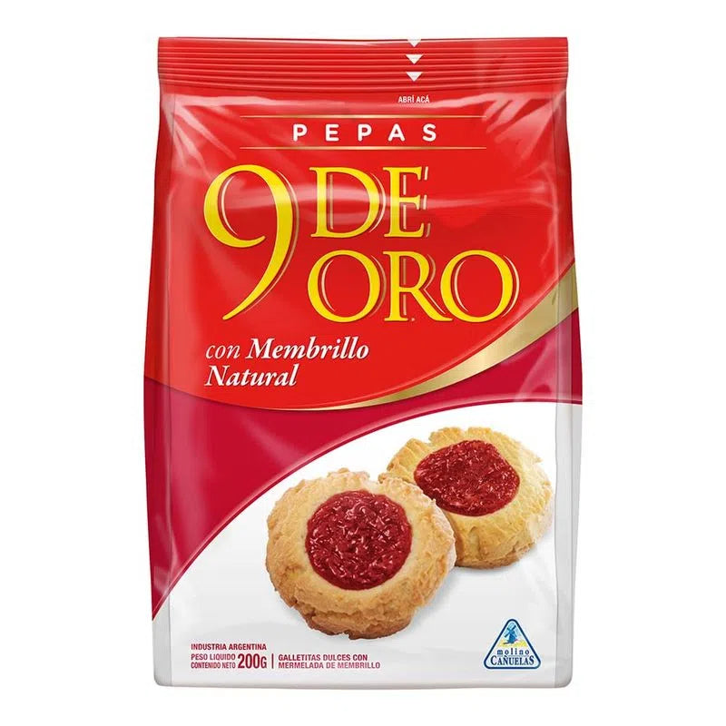 9 De Oro Pepas De Membrillo