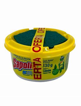 Sapolio Crema Lavavajilla Limon