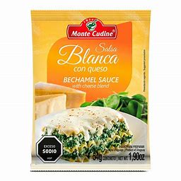 Salsa Blanca Monte Cudine con Queso 54 g