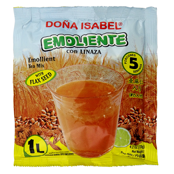 DOÑA ISABEL EMOLIENTE CON LINAZA {FLAX SEED} SOBRE