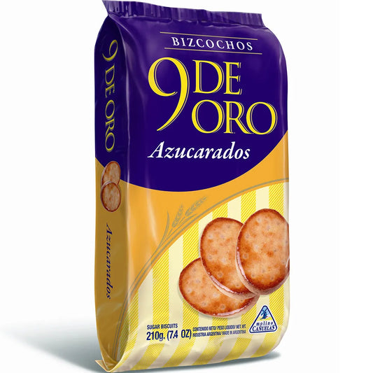 9 De Oro Azucaradas