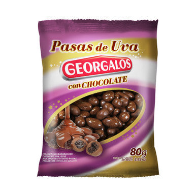 PASAS DE UVA CON CHOCOLATE GEORGALOS