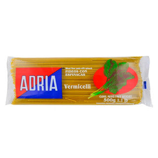 Adria Vermicelli con Espinaca 500 g