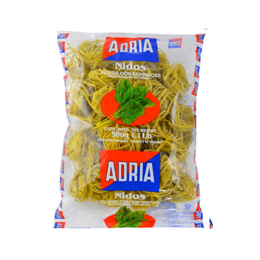 Adria - Fideos Nido Espinaca 500g