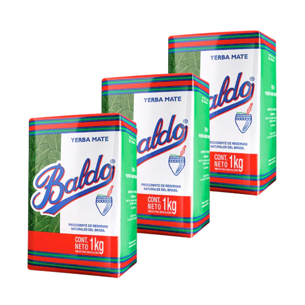 BALDO YERBA MATE PACK X 3