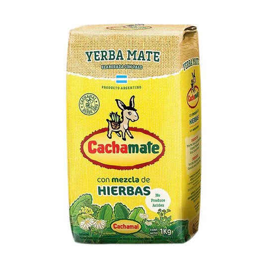 Yerba Mate Cachamate Con Mezcla De Hierbas