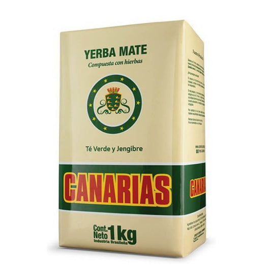 Canarias Te Verde Y Jengibre 1 kilo