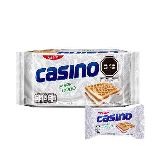 Casino - Galletas de Coco (Pack de 6)