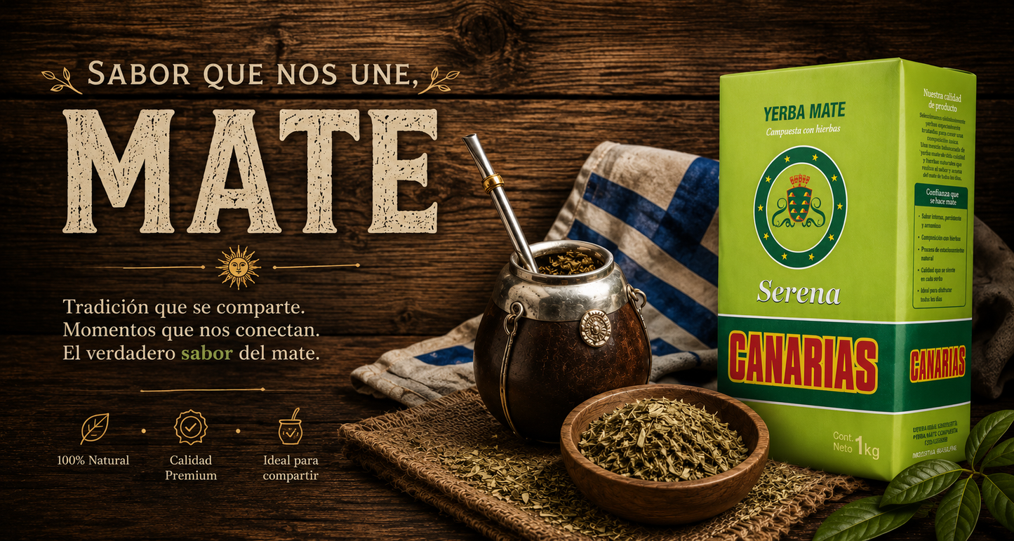 Canarias - Yerba Mate Serena 1 kilo