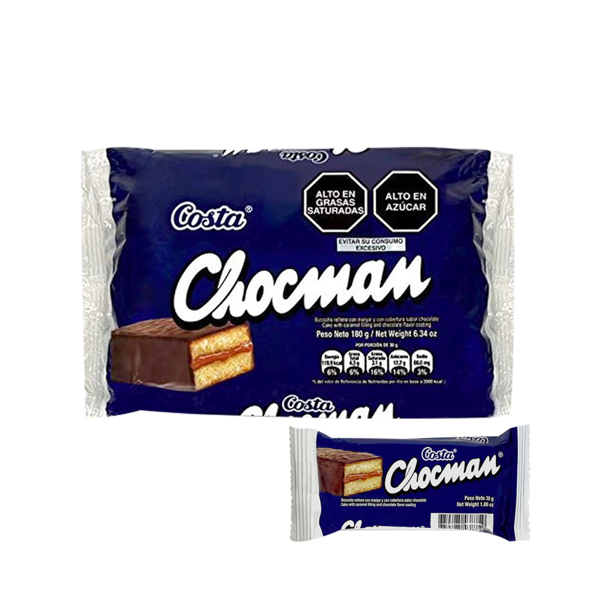 Chocman - Chocolate (Pack de 6)