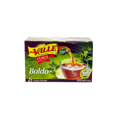 Te Del Valle  Boldo  x 25