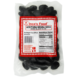 Inca's  Food Aceituna Seca - Dried Black Olive