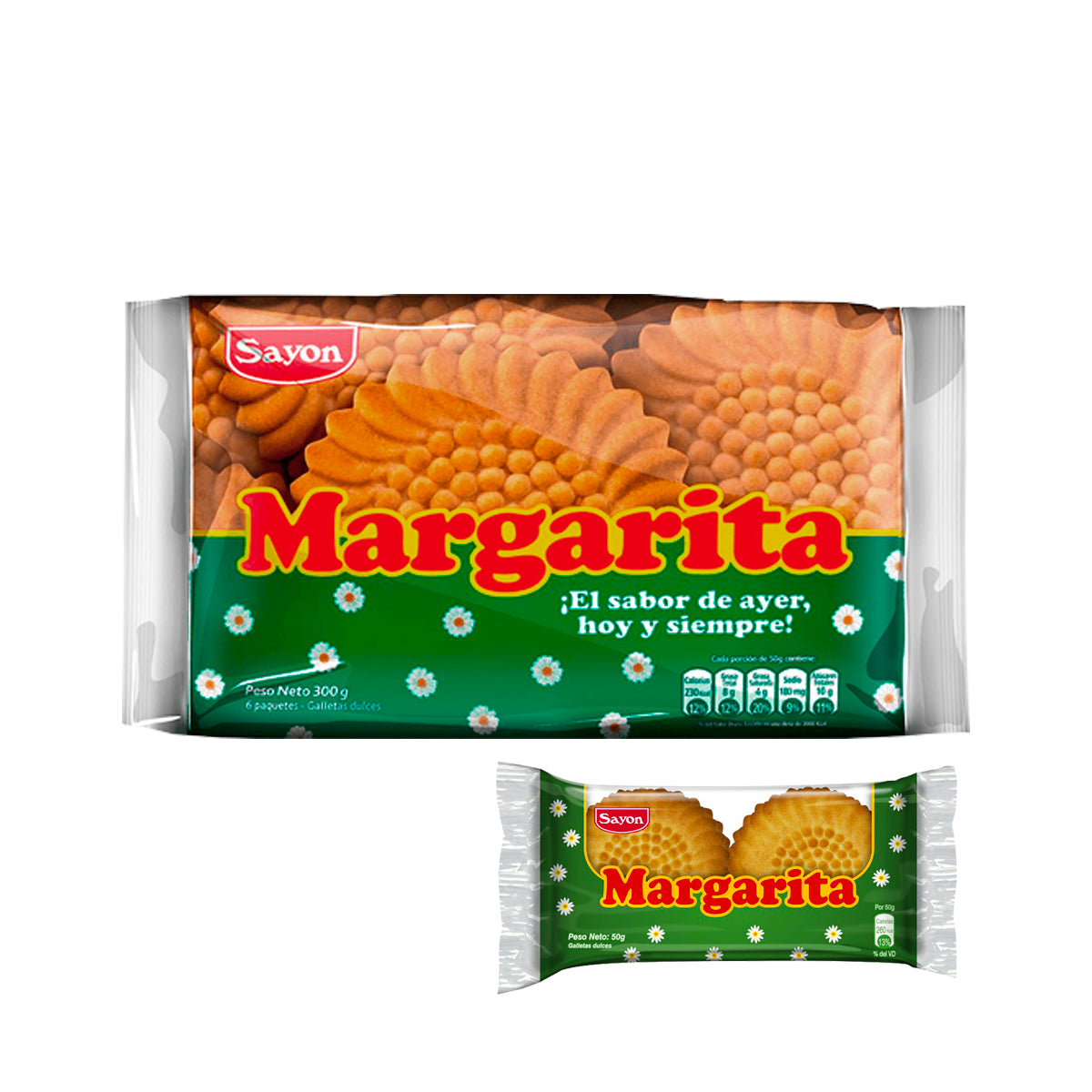 Margaritas - Galletas (Pack de 6)