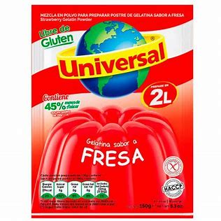 GELATINA FRESA UNIVERSAL