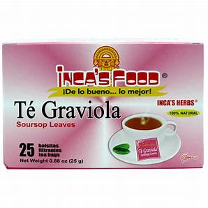 INCA FOOD TE GRAVIOLA 25 UNIDADES