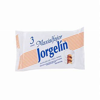 Maxialfajor Jorjelin Blanco x 3