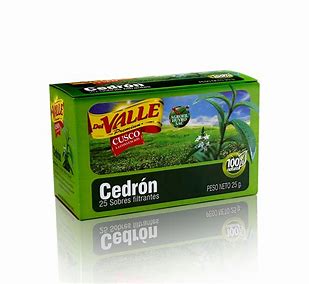 Te Del Valle Cedron x 25