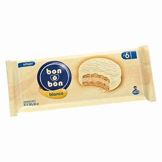 BON O BON  ALFAJOR BLANCO X 6