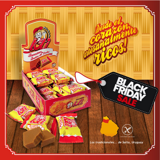 Barritas  de  Dulce de Leche Toti