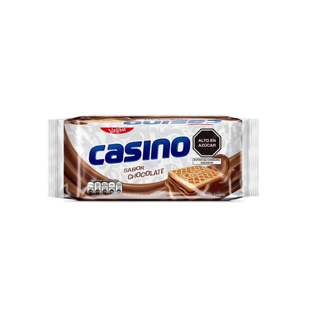 Galletas Casino Chocolate Pack x 6