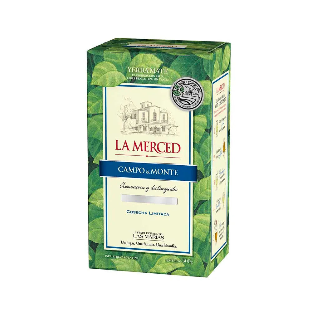 Yerba Mate La Merced Campo y Monte 500 g 1.1 lb