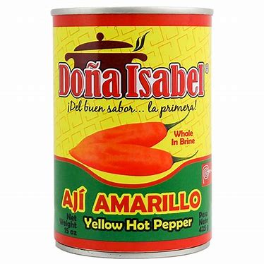 DOÑA ISABEL AJI AMARILLO /WELLOW HOT PEPPER 425.G