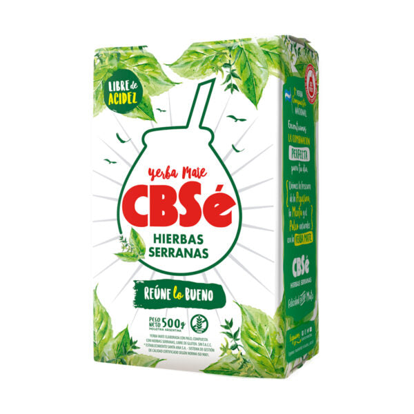 CBSe Yerba Mate Hierbas Serranas