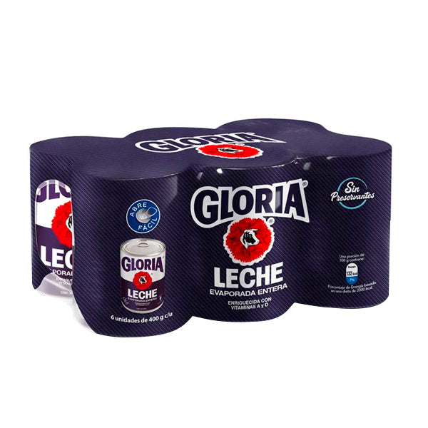 Gloria Leche Evaporada Entera