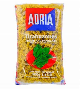 Adria Tirabuzon Espinaca 500 g