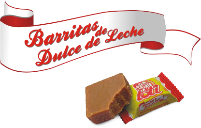 Barritas  de  Dulce de Leche Toti