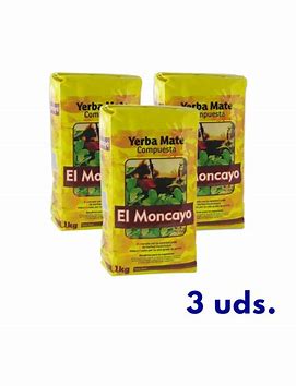 El Moncayo Yerba Mate Tradicional x 3