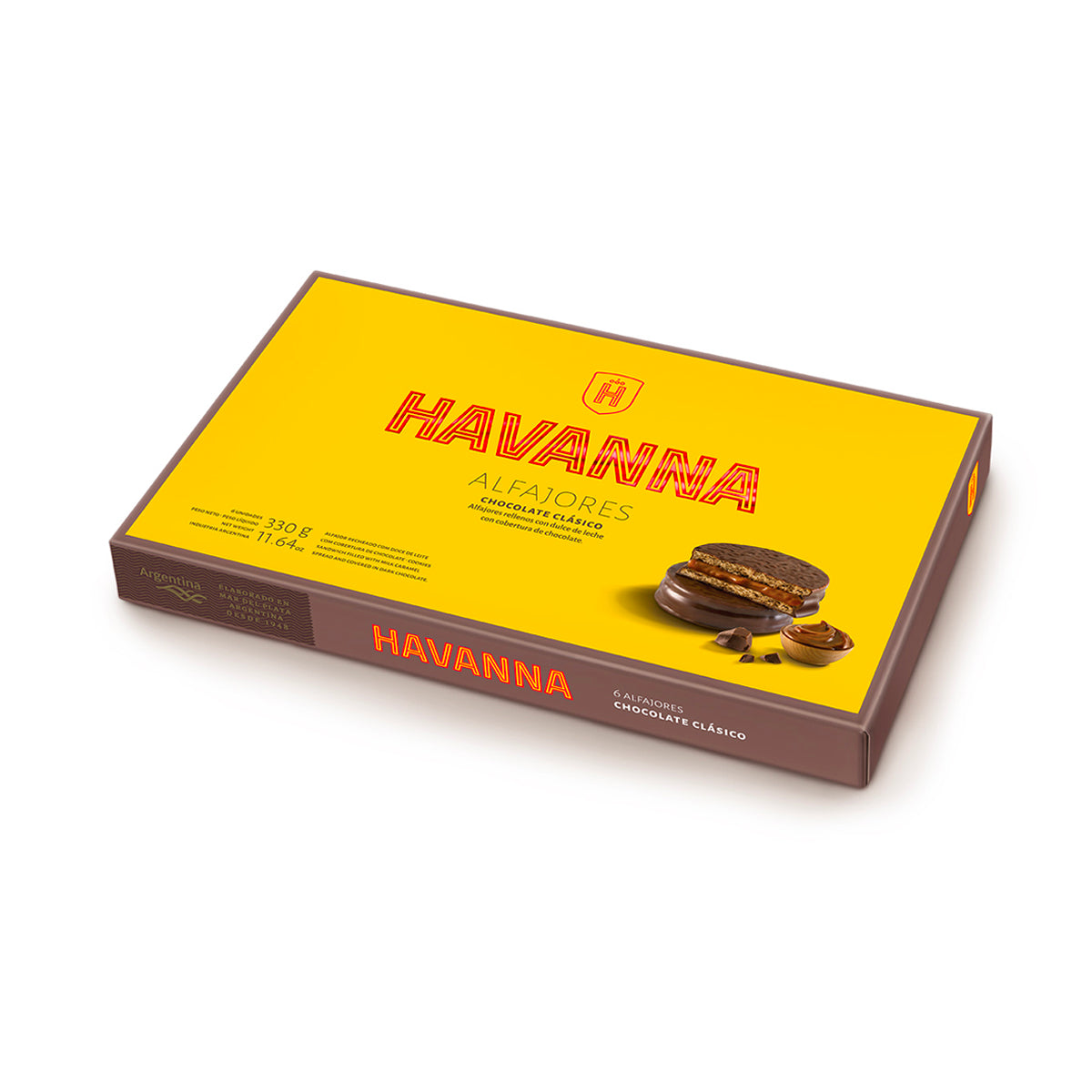 Havanna - Alfajor de Chocolate (6 unidades)