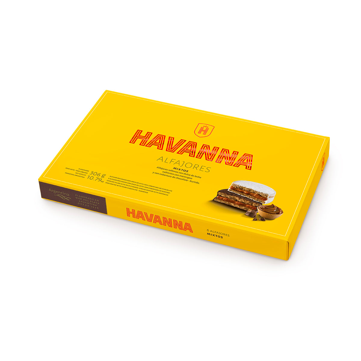 Havanna - Alfajor Mixto (6 unidades)