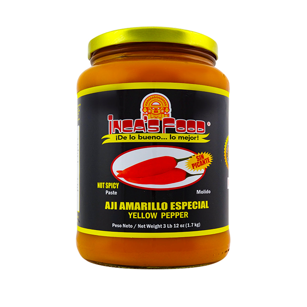 Inca's Food - Aji Amarillo Especial (Sin Picante) 3 lb